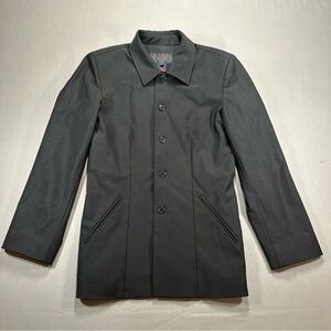 RALPH by Ralph Lauren Classic Button-Front Polo Collar Jacket - Womens Medium